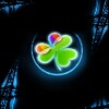 GO Launcher Themes Neon Blue icon