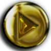 Poweramp Skin Dorado Gold icon