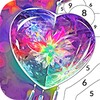 Valentine Paint by Number Game icon