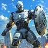 Captain Super hero iron game icon
