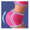 Buttocks workout 30 days Squat icon