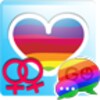 GO SMS Pro Rainbow Theme Free icon