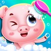 Baby pig daycare games icon