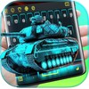 Tank Army Neon Keyboard icon