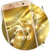 Gold Silk Glitter Theme: Dynamic Luxury music icon