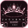 Black Pink Tiara Keyboard Back icon