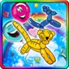 Pop balloons: children's games icon