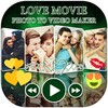 Romantic Love Video Maker icon