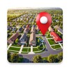 Icona di GPS Satellite View