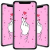 Finger Heart Wallpaper icon