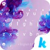 Diffusion Purple Keyboard Them icon