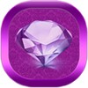 Purple Diamonds GO Launcher Theme icon