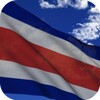 3D Costa Rica Flag LWP आइकन