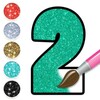 Biểu tượng Glitter Number & ABC Coloring