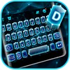 Neon Tech 3D Keyboard Theme icon