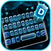 Ikon Neon Tech 3D Keyboard Theme