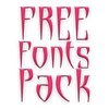 Free Fonts Pack 14アイコン