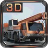 Construction Crane 3D Parking icon