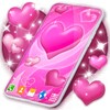 Pink Hearts Live Wallpaper icon