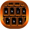 Orange Neon Go Keyboard icon