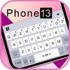 Phone 13 Pink Keyboard Backgro icon