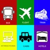 All in one Europe Transit icon