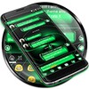 SMS Messages Spheres Green icon