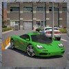 3D Driving school yard parking icon