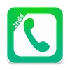 2nd Line Second Phone Number T icon