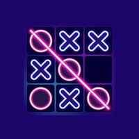 Tic Tac Toe 2 Player:Glow XOXO for Android - Download