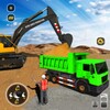 Real Construction Excavator 3D icon