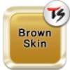 브라운 스킨 for TS 키보드 icon