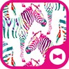 Colorful Zebras icon