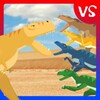 T-Rex Fights Raptors icon