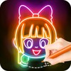 Learn to Draw Glow Cartoon icon