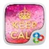 Keep Calm Girl GOLauncher EX Theme icon