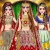 Indian Bride: Dress up Makeup icon