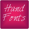 Handwritten 3 Free Font Theme icon