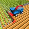 Blocky Plow Farming Harvester आइकन