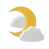 Flaky clouds icon