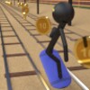 أيقونة Stickman Subway Surfers 3D