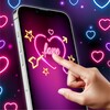ไอคอน Neon Hearts Live Wallpaper