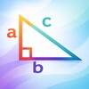 Pythagorean theorem calculator icon