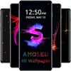 AMOLED Wallpapers 4K - Black & icon