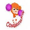 Congratulations Stickers icon