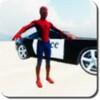 Superhero Cop Car Stunt icon