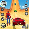 Superhero Car Games: Mega Ramp icon