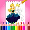 Princess Coloring Book for kids icon
