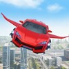 Flying Car Robot Game icon