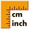 Ruler (cm, inches) icon